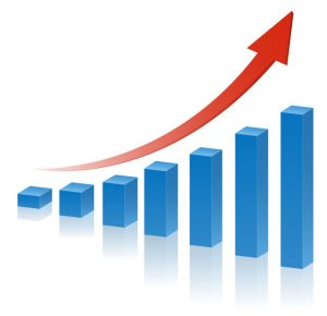 Inside Sales Rising Graph